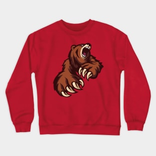 Bear Attack Crewneck Sweatshirt